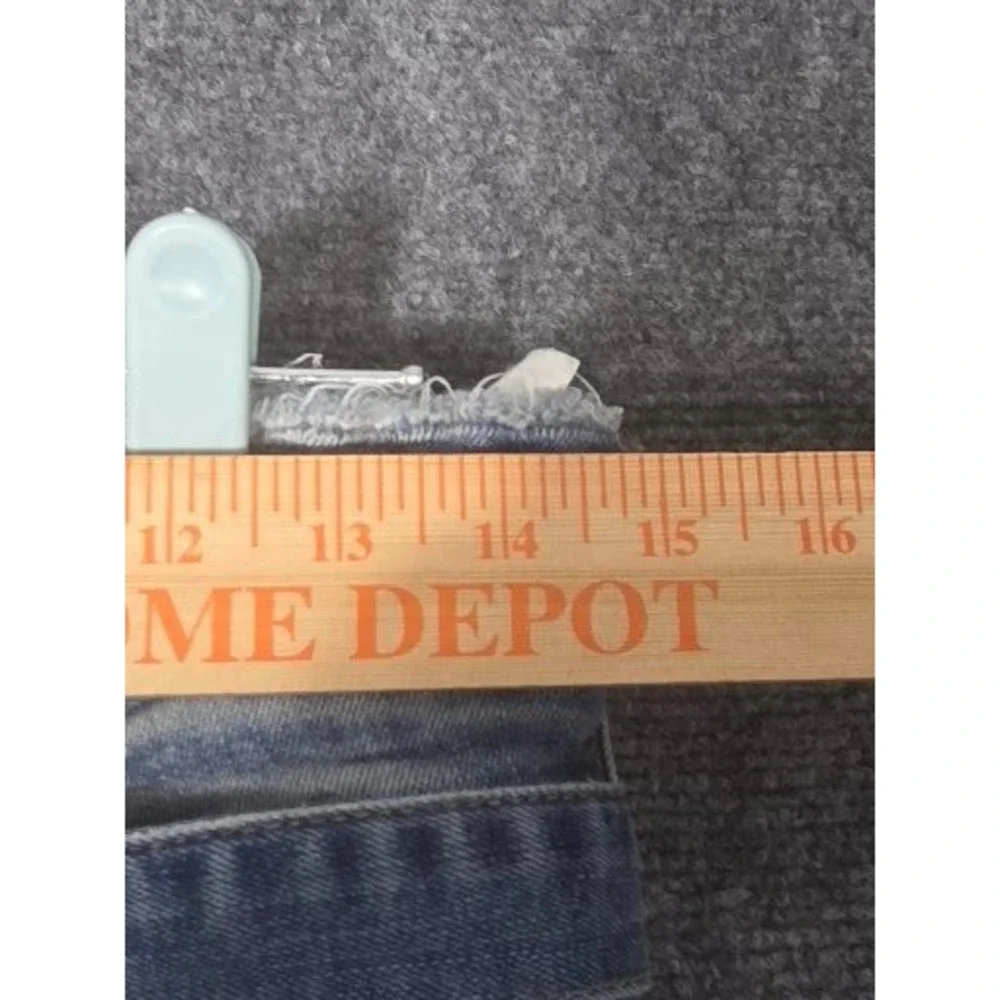 Guess Womens High Rise Paperbag Skinny Jeans Blue Medium Wash Sz 29 Denim Hippie